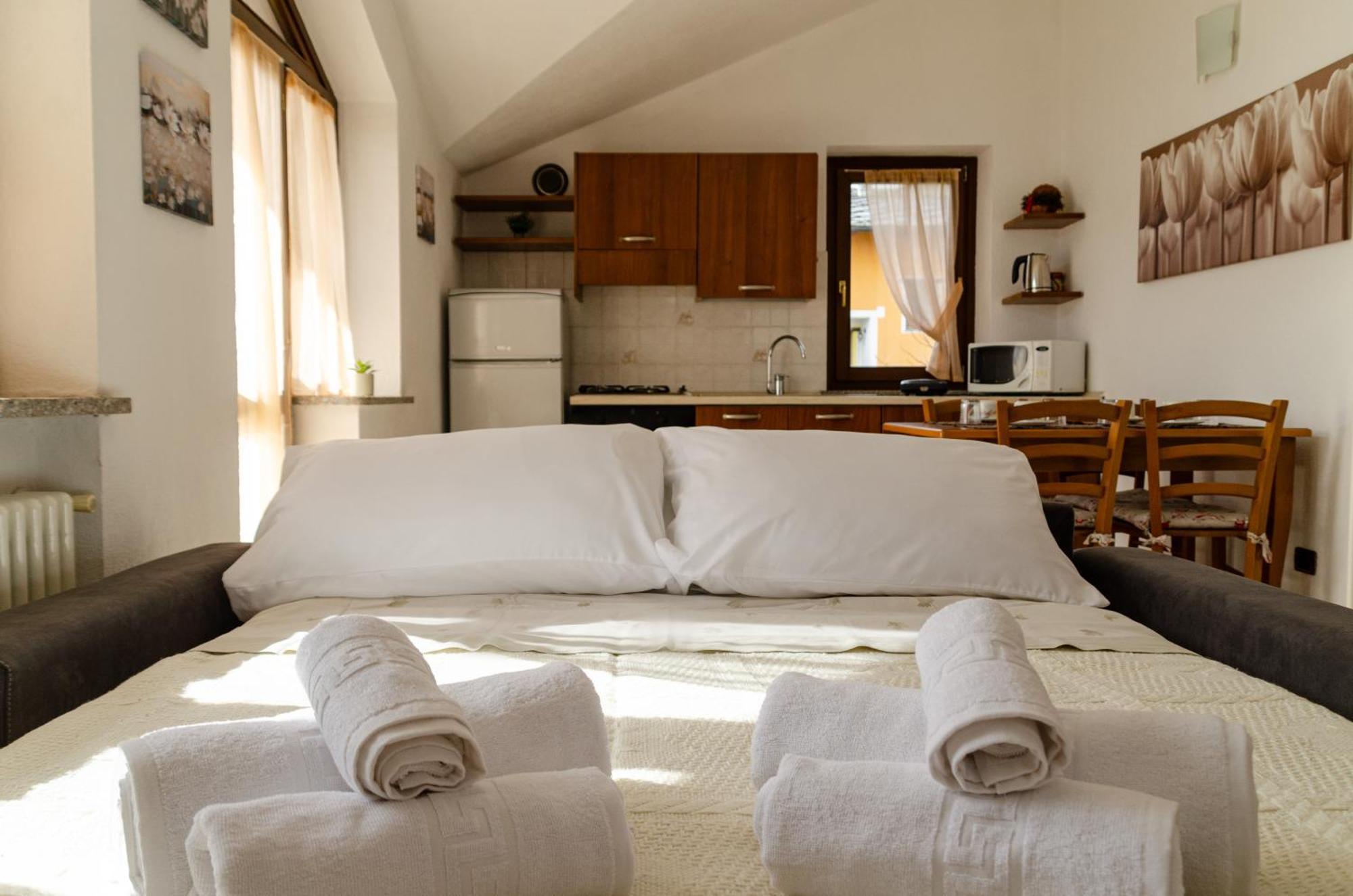 Sarre Skyline Apartment - Relax In Valle D'奥斯塔 外观 照片