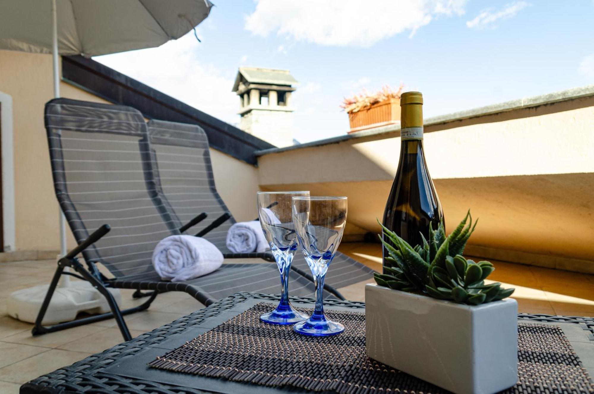Sarre Skyline Apartment - Relax In Valle D'奥斯塔 外观 照片